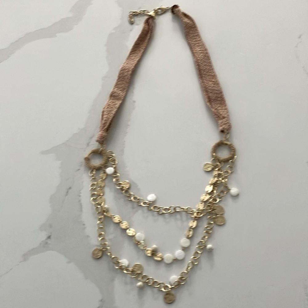 Plunder, 21” necklace